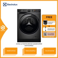 Electrolux 13/9kg UltimateCare 500 washer dryer AddClothes EcoInverter EWW1343P5SC Mesin Basuh Dan P