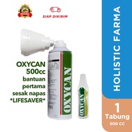 Oxycan Green Kaleng - Tabung Oksigen Portable 500 CC