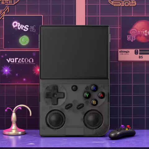 BATLEXP G350 Handheld Game Console 3.5'' IPS Screen Linux System Dual Joystick Vibration Motor Retro
