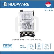IBM 300GB 10K 6Gbps SAS 2.5 SFF G2HS HDD // 90Y8877 // 90Y8878 // 90Y8881