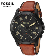FOSSIL Leather Watch For Mens Original Pawanble FS5241 FOSSIL Smart Watch For Man Authentic Analog