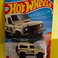 Hotwheels - Land Rover Defender 90 THEN AND NOW SERIES new in package.