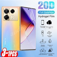 3Pcs 20D Full Coverage Hydrogel Film For Infinix Note 40 Pro + Pro+ 40Pro 40Pro+ 4G 5G 2024 Screen P