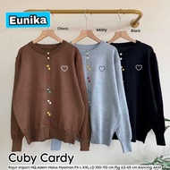 CUBY CARDY BY EUNIKA NEWEST KNIT CARDIGAN