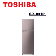 【TOSHIBA 東芝】GR-B31P  330公升 雙門變頻鋼板冰箱 (含基本安裝)