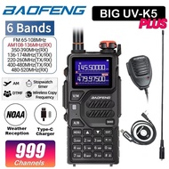 Baofeng UV-K5 Plus Multi-Band 10W Long Range Walkie Talkie Copy Frequency VHF / UHF Two Way Radio