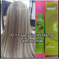 bremod performance 10.11 very light intense ash blonde with hydrox 6%9%12%