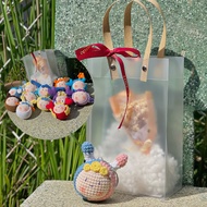 12 Zodiac Signs Wool Keychain, LADYCO Handmade Crochet Wool Keychain