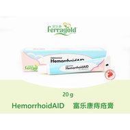 Ferragold HemorrhoidAID 富乐金痔疮膏 Traditionally used for relief of pain associated with piles.- Shrink swollen hemorrhoid t