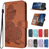 Leather Embossed Case For Vivo Y400 Y300 Pro Plus Y200E Y200 Y100 Y78 Y77 Y77E Y73 Y72 Y52 Y70S Y67 