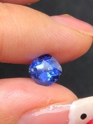 緬甸抹谷天然無燒藍寶石 1.84克拉 緬甸無燒 顏色濃郁火彩116