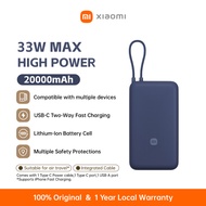 【CCC Certification】Xiaomi PowerBank 20000mAh/10000mAh 33W/22.5W Fast Charging Power Fast Charging Ty