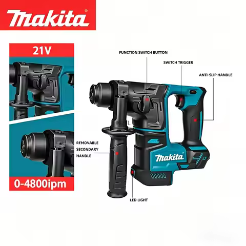 New Makita DHR171Z 18V LXT Lithium Battery Brushless SDS+ Rotary Hammer Cordless Hammer Wireless Dri