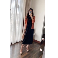 [PRODUCT WL6NE] laura dress light beige, beige, dark grey, black, lavender blue, dark navy, Sage & b