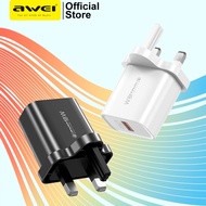Awei PD59 18W Fast Charger For phone 15 USB Charger Power Adapter