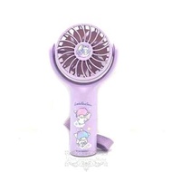 SANRIO - LITTLE TWIN STARS 港版 夏日 戶外 便攜 USB 充電 手提 風扇仔 雙子星 雙星仙子 2024年款