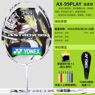 YONEX Astrox 99 Play Badminton Racket All Carbon Fiber Ultra Light Single Racket Sports Fitness Fans