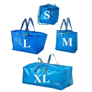 IKEA Blue Bag Laundry Carrier Recycle Reusable Beg Biru IKEA