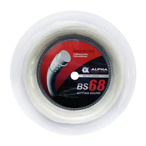 Alpha Badminton Racket String Net 200m Reels Control 0.68mm High elasticity Comprehensive Performanc