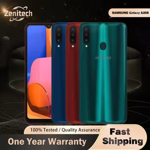 Original Samsung Galaxy A20s Mobile Phone Dual SIM 6.5'' 3GB+32GB/4GB+64GB 13MP+8MP Snapdragon450 Oc