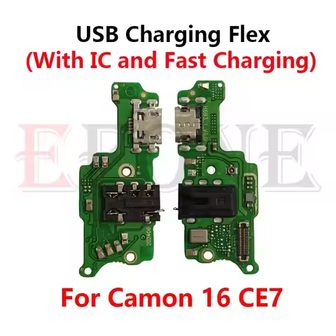 For Tecno Camon 11 11S 12 15 16 17 17P 18 18P 19 Pro Air premier CF7 CF8 CI8 USB Charging Dock Port