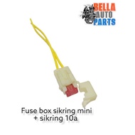 Mini Fuse Socket/Plug Fuse Housing/Fuse Box Socket+10. Fuse