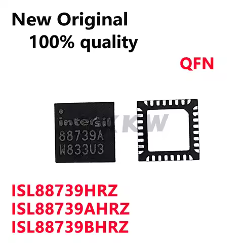 (5piece) New Original ISL88739AHRZ 88739A ISL88739HRZ 739HRZ ISL88739BHRZ 88739B QFN In Stock