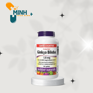 Viên uống bổ não Ginkgo Biloba Webber Naturals 300 viên Canada