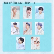 Bts MOTS: Tour Photocard | 1 set Of Contents 8 pc