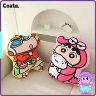 COATA Crayon Shin-Chan Plush Toy, 35cm Cartoon Body Pillow, Double-Sided Printed Stuffed Creative So