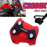 For HONDA CB200X cb200x 2022  HORNET 2.0 2021 2022 Accessories Kickstand Plate Extension Support Foo