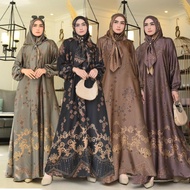Gamis Hijab Set Premium Silk Armani B