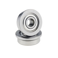 10pcs F623ZZ 3*10*4mm pulley bearing guide wheel flange bushing ball F624ZZ F625ZZ F686ZZ F688ZZ F69