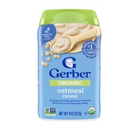 Gerber Organic Oatmeal Cereal (227 g)