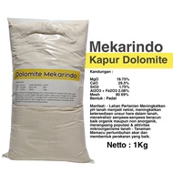 Pupuk Dolomite Kemasan Repack 1 Kg Kapur Pertanian Dolomite Kapur Tohor Mekarindo