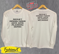 kaos pria distro lengan panjang kaos costum kata kata kaos desain sendiri kaos pria distro kostum tu