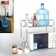 Stainless Steel Kitchen Microwave Stand Oven Shelf Spice Storage Bakers Rack