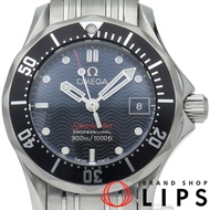 歐米茄海馬系列300米石英錶，28毫米，型號212.30.28.61.01.001，不鏽鋼女錶，黑色，拋光，成色極佳 [二手]