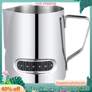 Milk Frother Temperature Display Milk Frother Pot and Cup for Latte Art