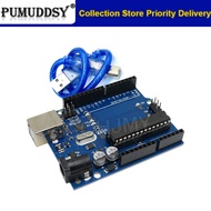 1 Set For UNO R3 ATMEGA16U2+MEGA328P Chip For Arduino UNO R3 Development board + USB CABLE