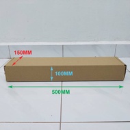 25PCS Kotak Panjang 500MM x150MM x100MM Long Shape Box Long Strips Box Parcel Box Packing