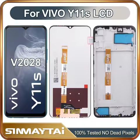 6.51" Original IPS For VIVO Y11S LCD Display V2028 Touch Screen Digitizer For Vivo Y11s LCD Display 