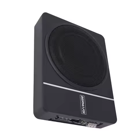 Max 1200W 10inch car seat high-power subwoofer 12V car dedicated super subwoofer, ultra-thin subwoof