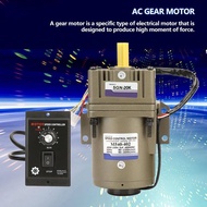 AC 220V 40W (20K)เฟสเดียวมอเตอร์เกียร์แบบอะซิงโครนัสมอเตอร์ลดความเร็วในการปรับมอเตอร์เกียร์ Single Phase Motorมอเตอร์เฟสเดียวมอเ