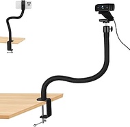 Mippko Webcam Stand for Desk,50cm Gooseneck Arm Compatible with Logitech Webcam C920 / C920S / C920x