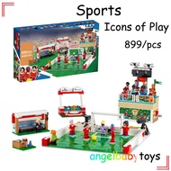 Sports Icons of Play 40634 (899/PCS)Creative Series Playground Light Toys Building Blocks Kids Gifts
