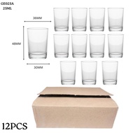 Shot Glass / Clear Glass Durable, Elegant 1BOX shot glass Clear Shot Glass Set of 12,2 oz Glasses