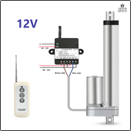 [Zior] รีโมทคอนโทรล RF แอคชูเอเตอร์เชิงเส้น12V มอเตอร์ไฟฟ้า DC เกียร์โลหะ Electr 50Mm 100Mm 150Mm 20