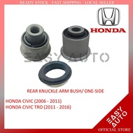 REAR KNUCKLE ARM BUSH /ONE SIDE 3PCS -HONDA CIVIC SNA (2006-2011) ,CIVIC TRO -52365-SNA-A01 52366-SN