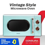 ♞Condura Limited Edition Vintage Style 20L Microwave Oven (Shabby Chic Green)